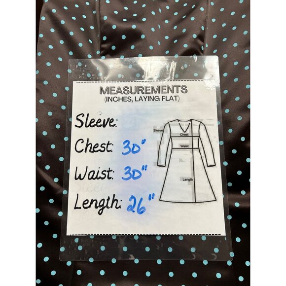 VINTAGE Y2K JESSICA MCCLINTOCK FOR GUNNE SAX POLKA DOT PARTY DRESS (Size 5/6) - Picture 4 of 10